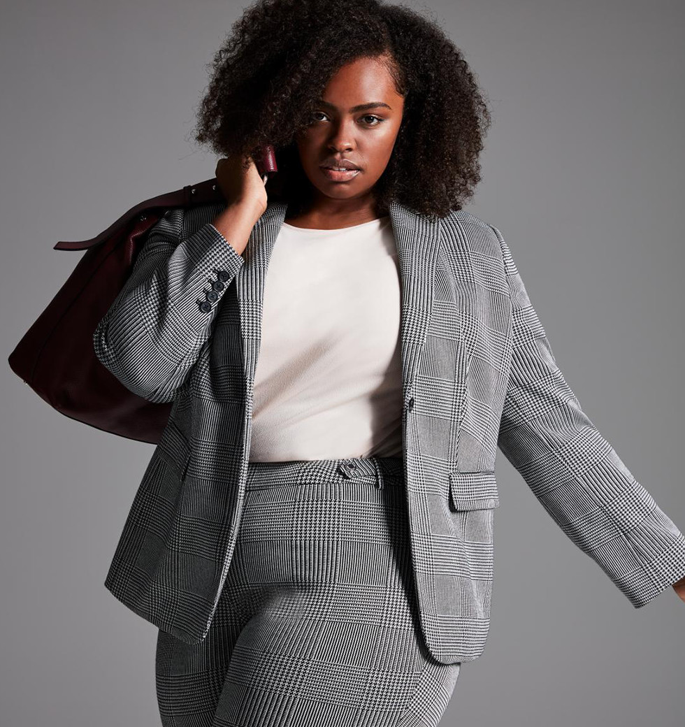 office dress styles for plus size ladies